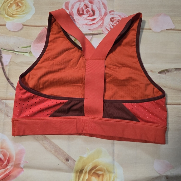 Athleta orange/red toned sports bra - Picture 3 of 6